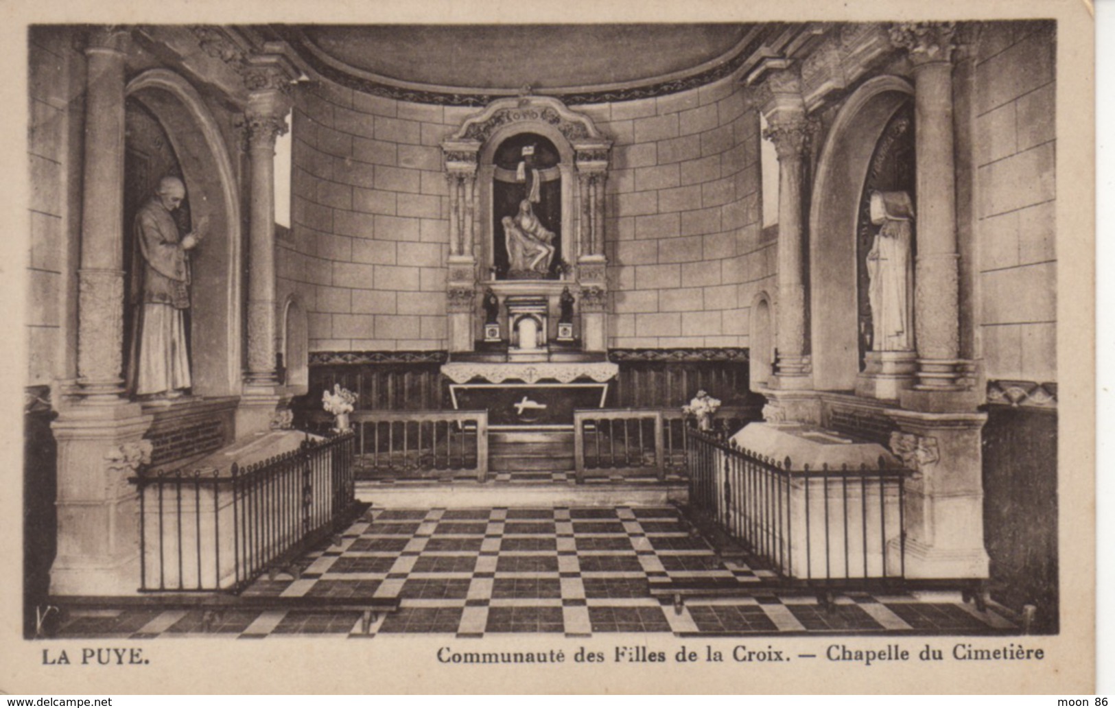 86 - LA PUYE - Chapelle Du Cimetière - Otros & Sin Clasificación