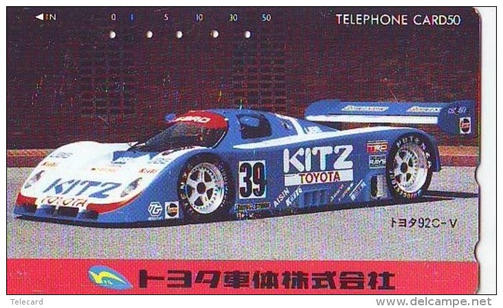Télécarte JAPON * TOYOTA (1159) Phonecard JAPAN * VOITURE * Auto CAR * TELEFONKARTE * - Voitures