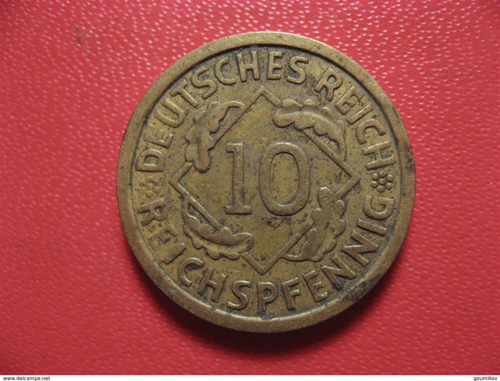 Allemagne - 10 Reichspfennig 1935 A 8535 - 10 Reichspfennig