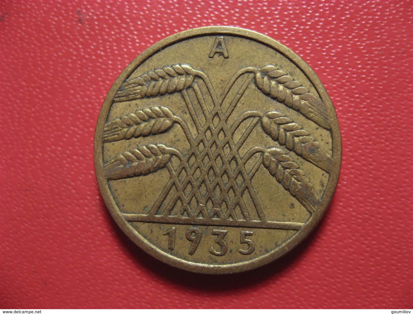 Allemagne - 10 Reichspfennig 1935 A 8535 - 10 Reichspfennig