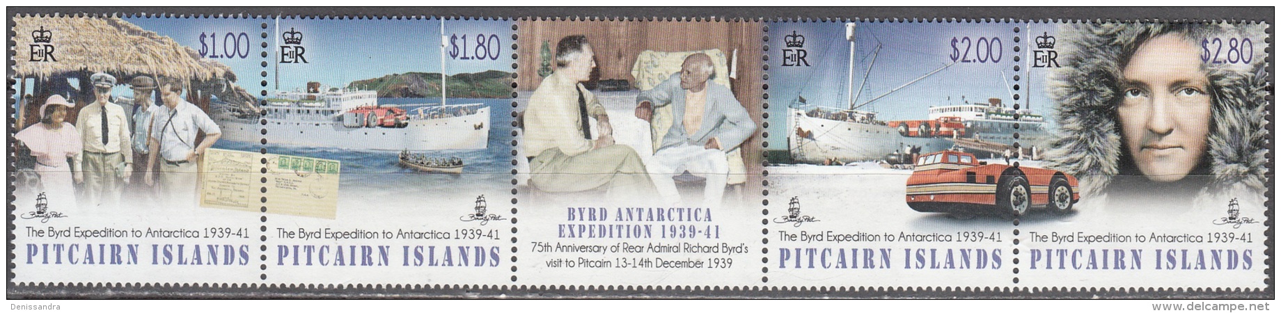 Pitcairn Islands 2014 Expédition Antarctique Byrd Neuf ** - Pitcairn