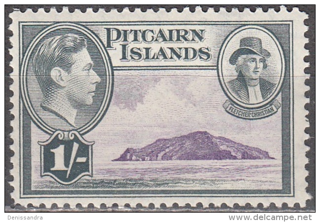 Pitcairn Islands 1940 Michel 9 Neuf ** Cote (2005) 3.20 Euro Roi George VI Christian Fletcher - Pitcairn