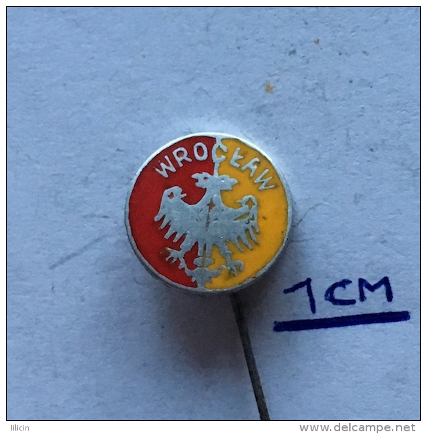 Badge (Pin) ZN003769 - Poland (Polska) Wroc&#322;aw ( Wroclaw / Breslau / Vratislav / Vratislavia) - Città