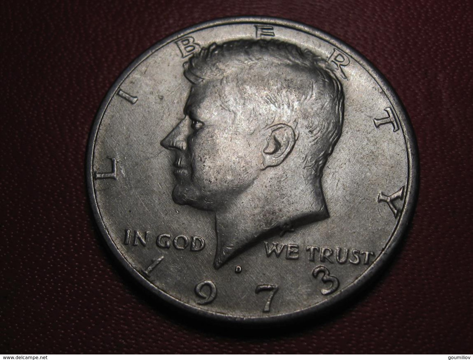 Etats-Unis - USA - Half Dollar 1973 D 8642 - 1964-…: Kennedy