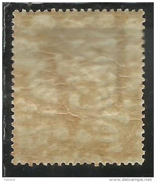 LIBIA 1924 1929  PITTORICA SENZA FILIGRANA UNWATERMARK CENT. 55  MNH - Libia