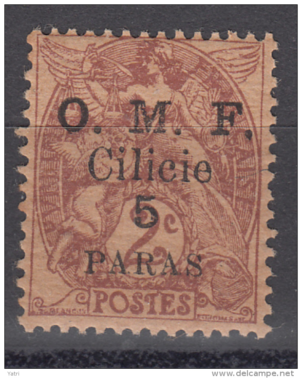 CILICIA (Occupazione Francese) - 1920 - Francobolli Del 1900/26 Sovrast. 5 Para ** - Neufs