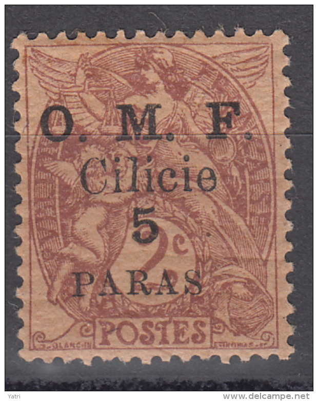 CILICIA (Occupazione Francese) - 1920 - Francobolli Del 1900/26 Sovrast. 5 Para ** - Unused Stamps