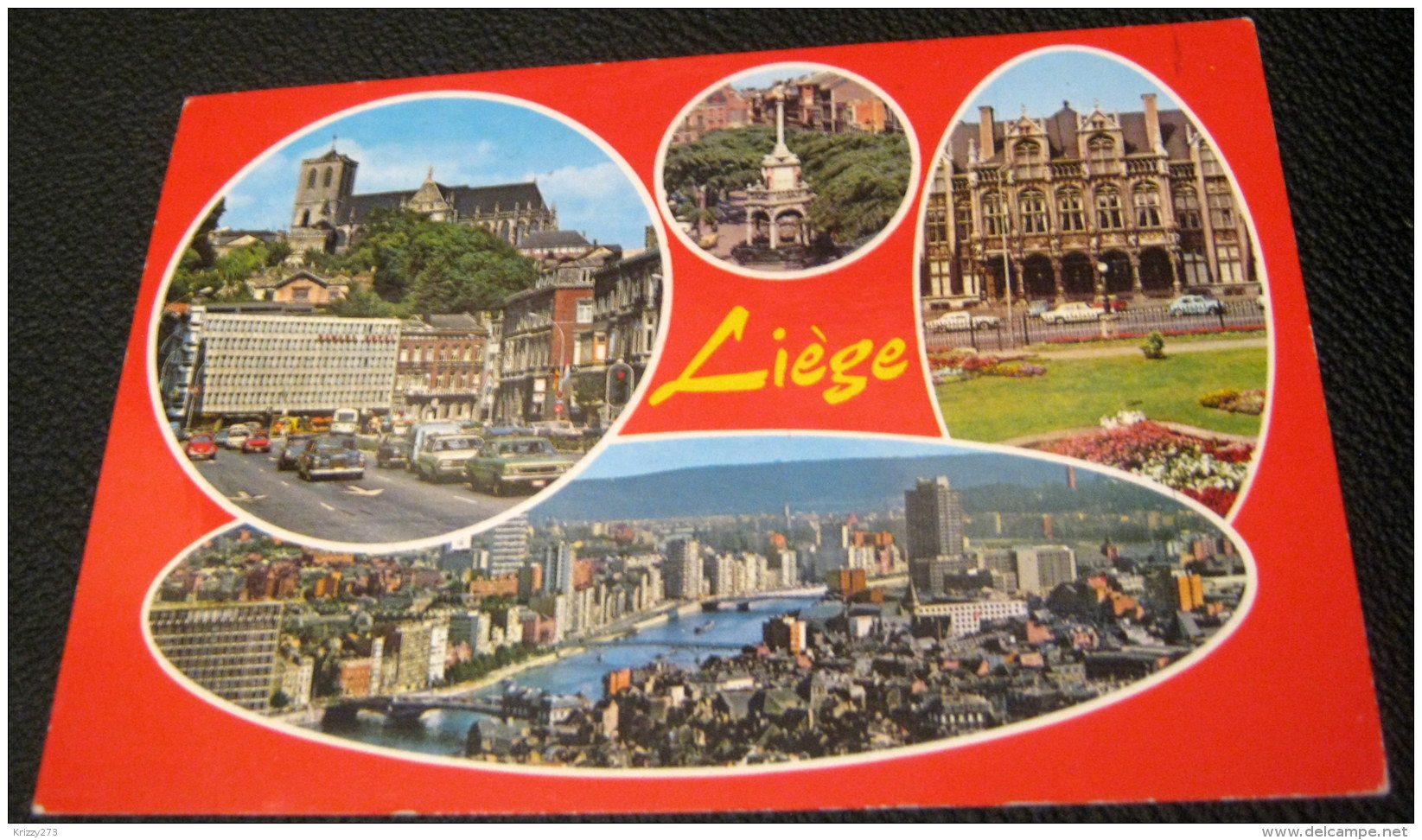 Belgium Liege Multi-view 9 Lander Eupen - Used 1983 - Lüttich