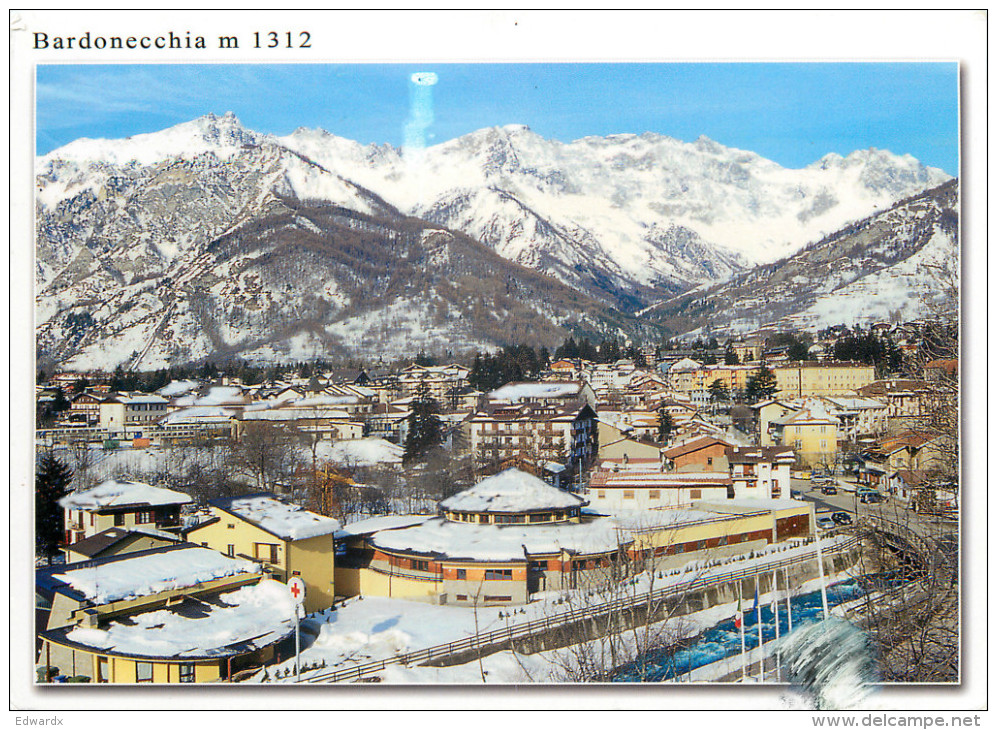 Bardonecchia, TO Torino, Italy Postcard Posted 2012 Stamp - Autres & Non Classés