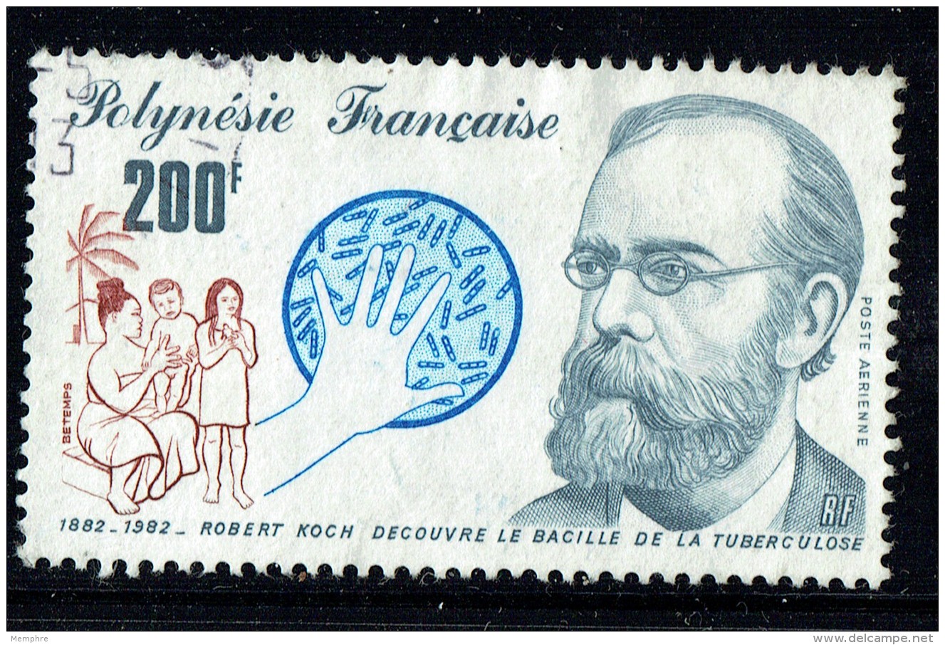 1982  Robert Koch, Bacille De La Tuberculose  Yv PA 167  Oblitéré - Usati