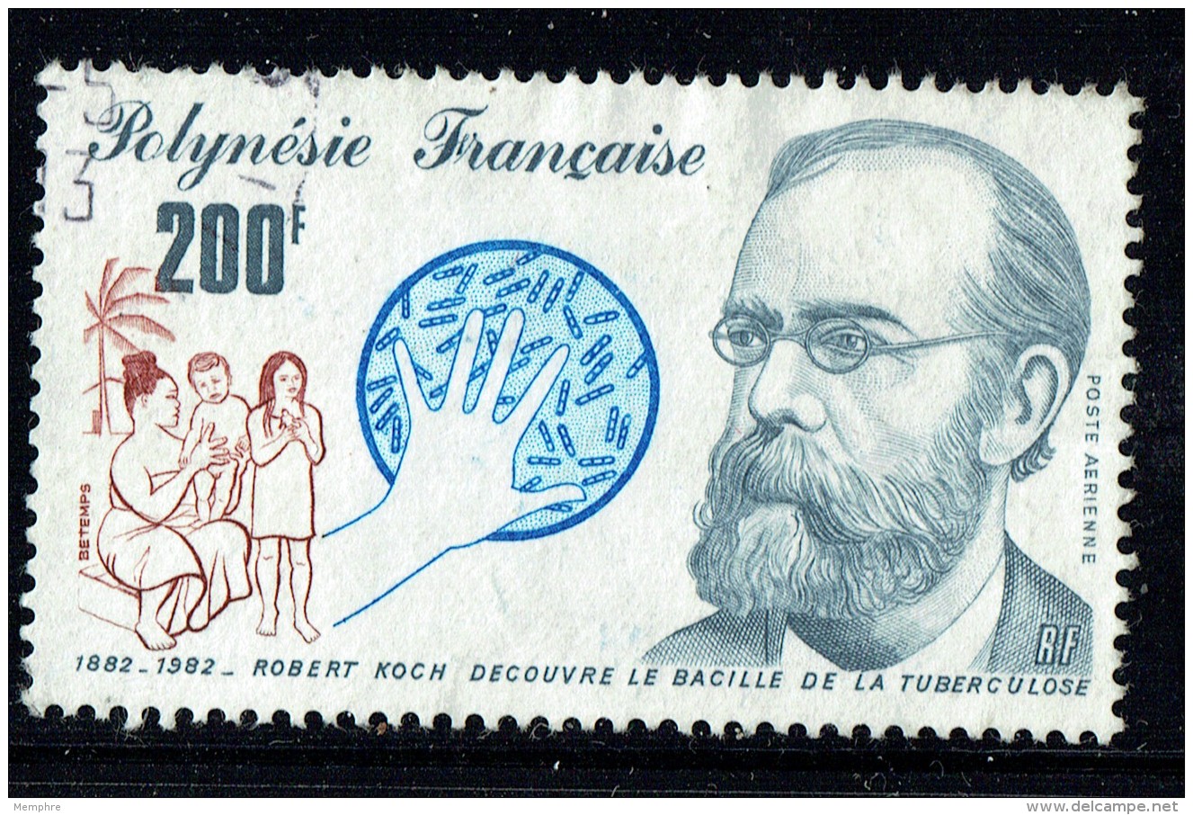 1982  Robert Koch, Bacille De La Tuberculose  Yv PA 167  Oblitéré - Oblitérés