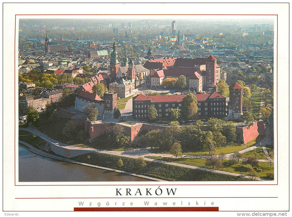 Krakow, Poland Postcard Posted 2011 Stamp - Poland