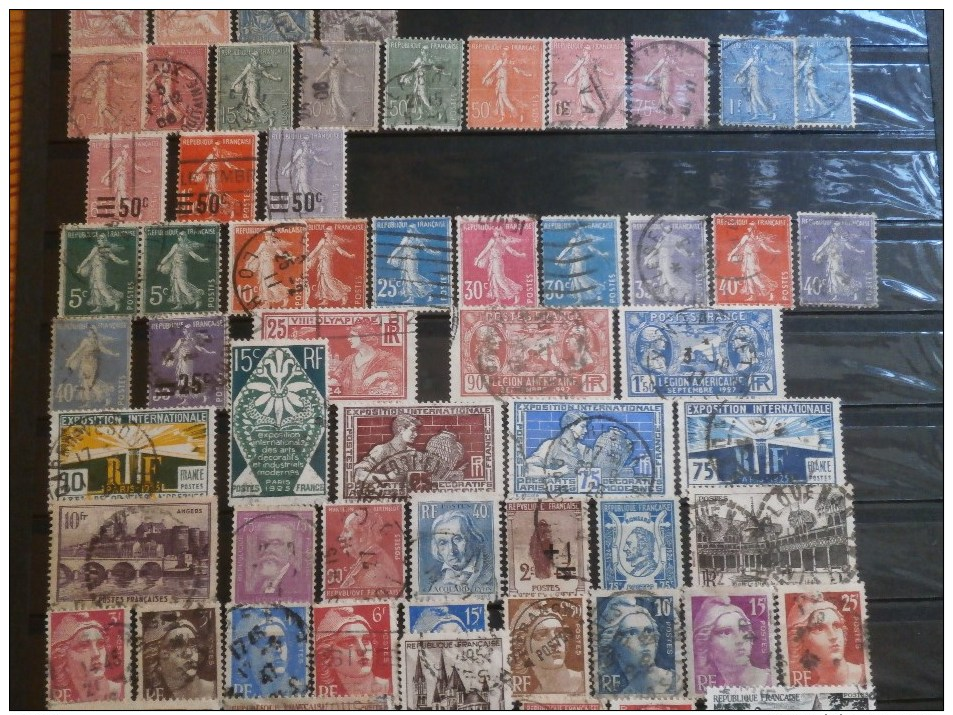 EX-COLONIES FRANÇAISES, PAYS d’AFRIQUE, un peu de France : TIMBRES et LETTRES