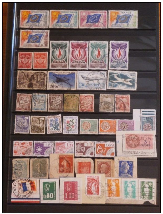 EX-COLONIES FRANÇAISES, PAYS d’AFRIQUE, un peu de France : TIMBRES et LETTRES