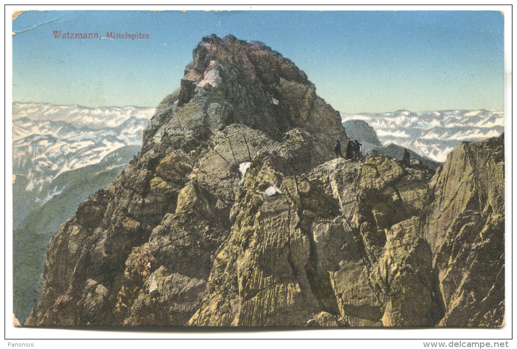 SCHLIERSEE - Germany, Mountain Climbing, 1914. - Schliersee