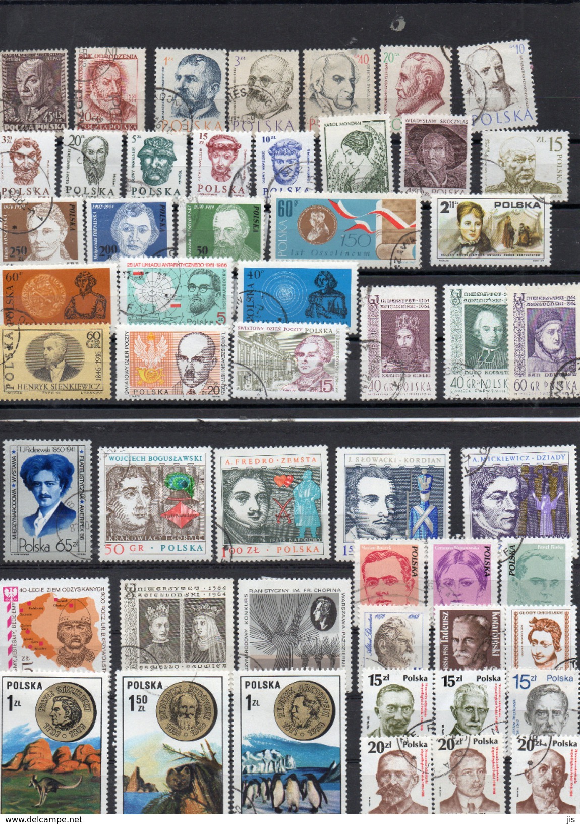 POLOGNE Prés De 600 Timbres Différents Oblitérés - Collections