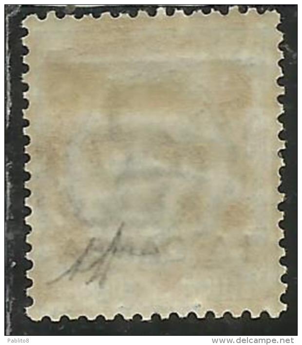 LA CANEA 1905 ITALY OVERPRINTED SOPRASTAMPATO D´ITALIA  LIRE 5  MH BEN CENTRATO SIGNED FIRMATO - La Canea