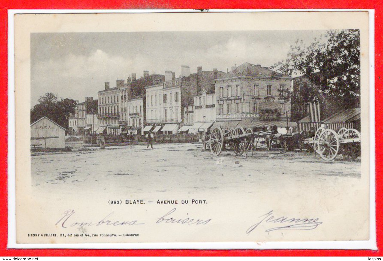 33 - BLAYE --  Avenue Du Port - Blaye