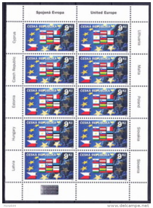 ** Tchéque République 2004 Mi 394, Le Feuille, (MNH) - Blokken & Velletjes