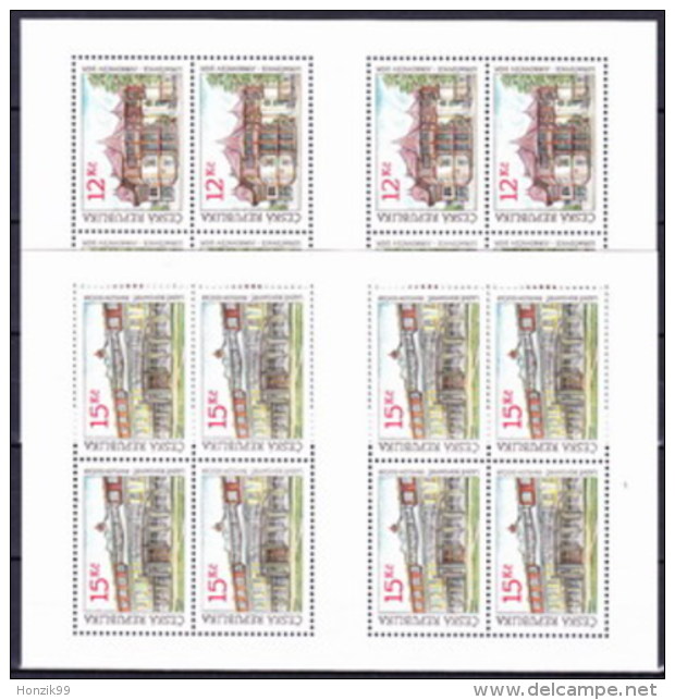 ** Tchéque République 2007 Mi 512-3, Les Feuilles, (MNH) - Blokken & Velletjes