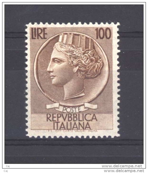 Italie  -  1954  :  Yv  684  **  Luxe - 1946-60: Mint/hinged