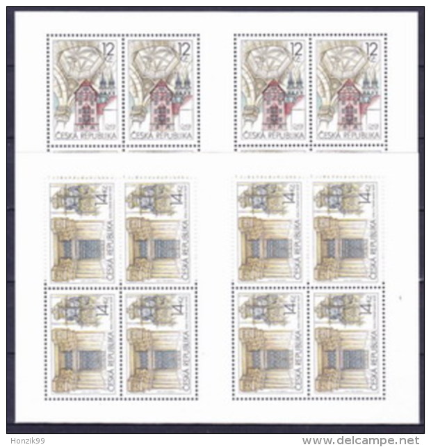 ** Tchéque République 2011 Mi 669-70, Les Feuilles, (MNH) - Blokken & Velletjes