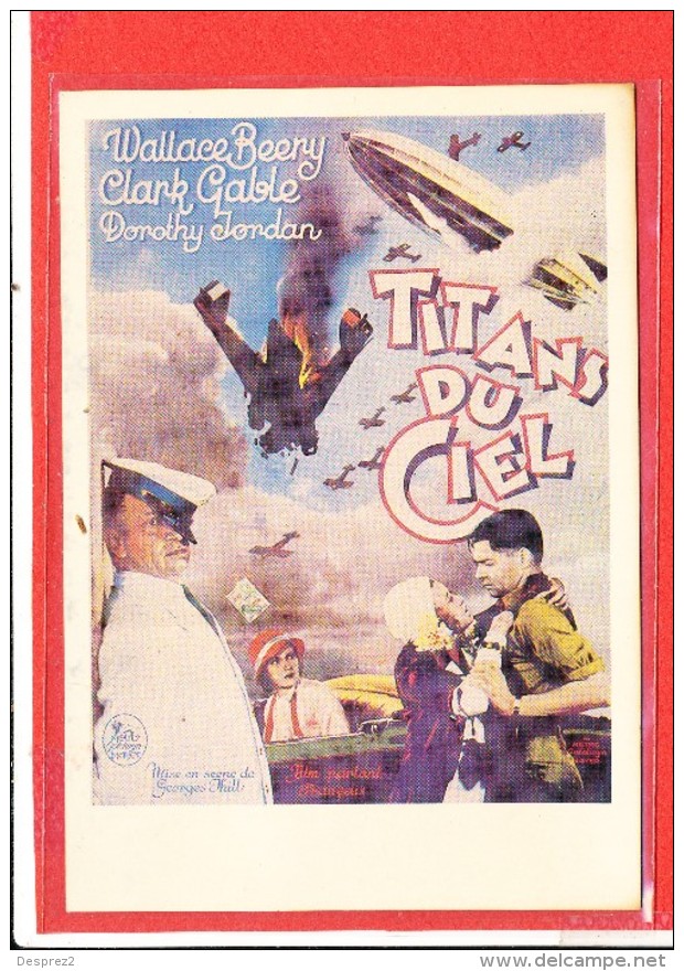 AFFICHE CINEMA Cp Titans Du Ciel                   Coll Telerama Edit Zreik - Posters On Cards