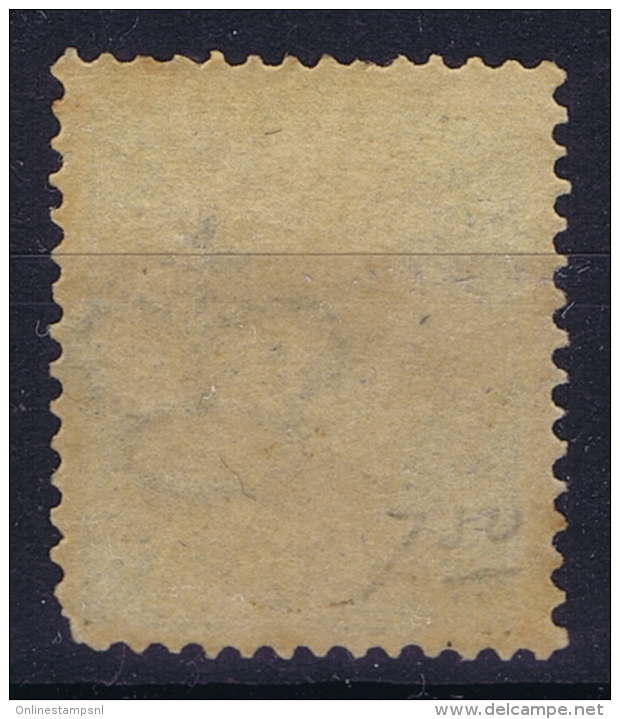 Danish West Indies : 1876 Mi 11 IIa  Used Obl   Kopfstehend WM - Dänische Antillen (Westindien)