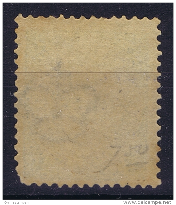 Danish West Indies : 1876 Mi 11 IIa  Used Obl   Kopfstehend WM - Danemark (Antilles)