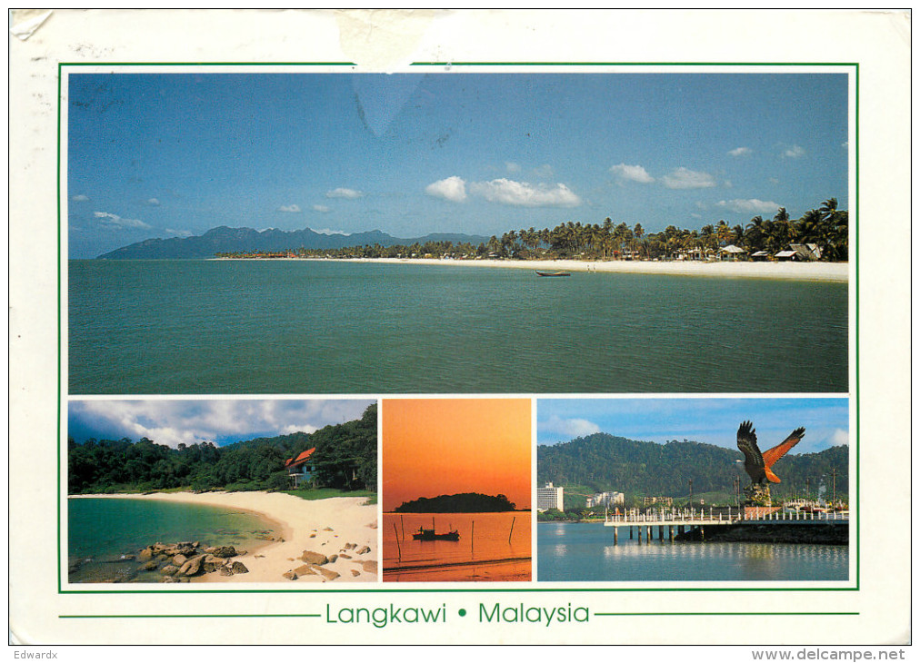 Langkawi, Malaysia Postcard Posted 2005 Stamp - Malaysia
