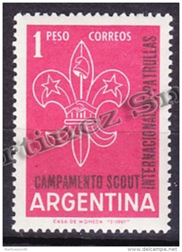 Argentina 1961 Yvert 633, Scouting, International Jamboree - MNH - Neufs