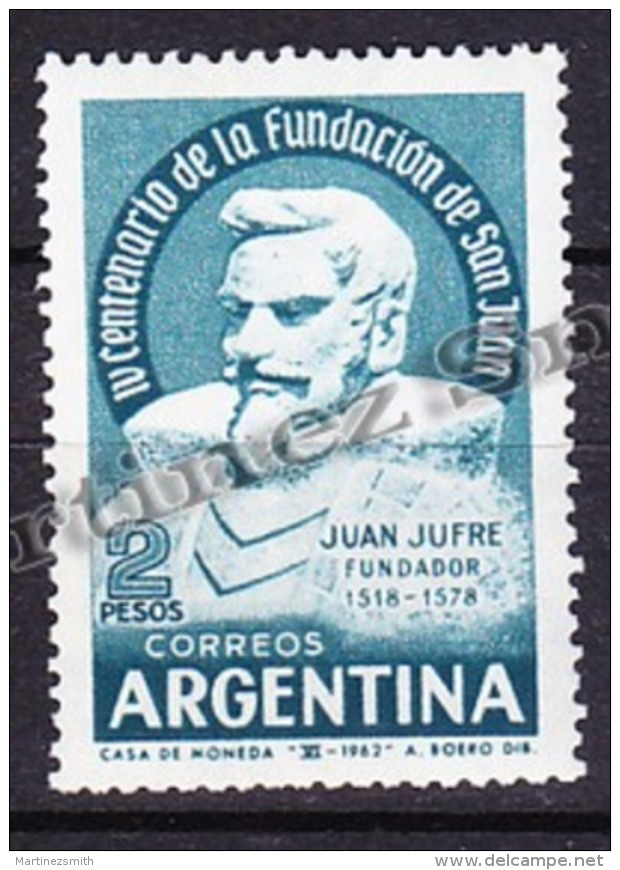 Argentina 1962 Yvert 659, 4th Centenary Of St. John Foundation - MNH - Neufs