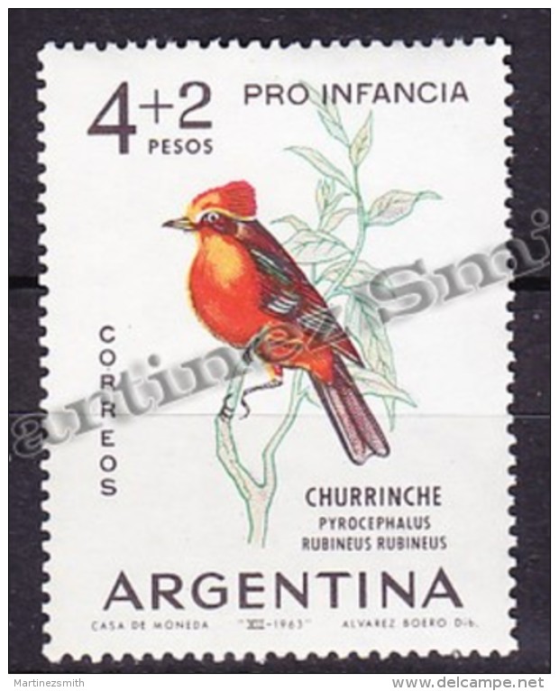 Argentina 1963 Yvert 679, Surcharge To Benefit Children Works - MNH - Neufs