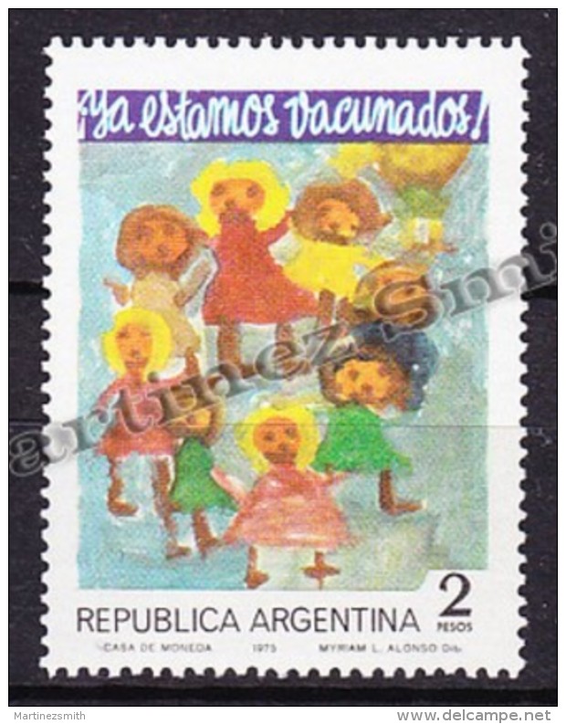 Argentina 1975 Yvert 1004, Children Drawing - MNH - Neufs