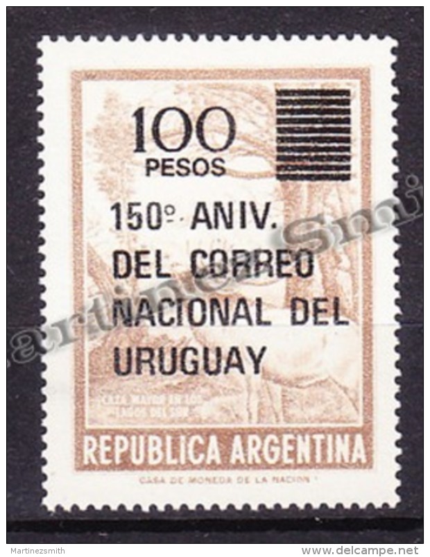 Argentina 1977 Yvert 1095, Uruguay 150 Post Anniversary - MNH - Neufs