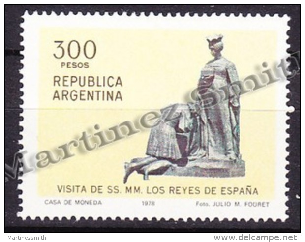 Argentina 1978 Yvert 1157 - Visit Of Spanish The Royal Family - MNH - Neufs