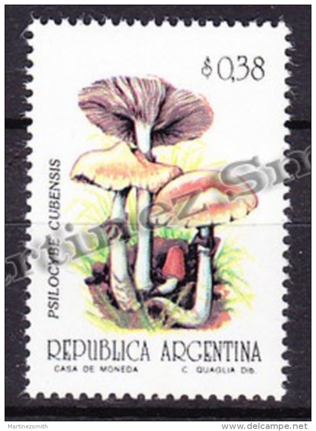 Argentina 1991 Yvert 1775, Flora, Mushrooms - MNH - Neufs