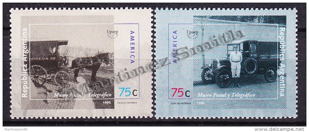 Argentina 1995 Yvert 1891- 92, Definitive, America UPAEP - MNH - Neufs