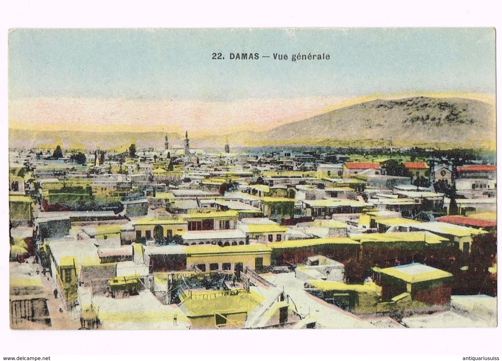 Damas - Vue Générale - 1927 - Damascus - &#x62F;&#x645;&#x634;&#x642; - Syrien