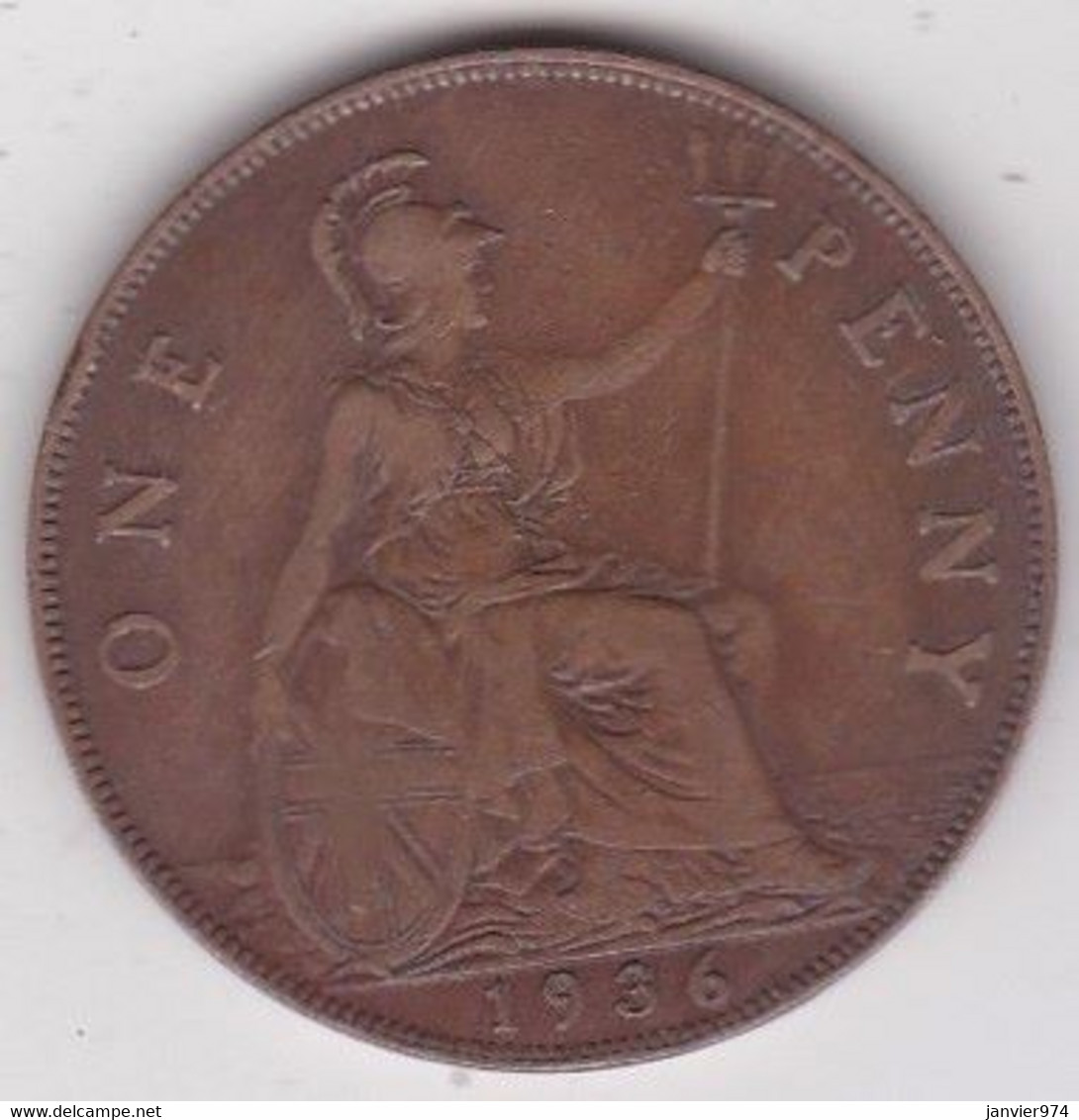 Grande-Bretagne. 1 Penny 1936. George V - D. 1 Penny