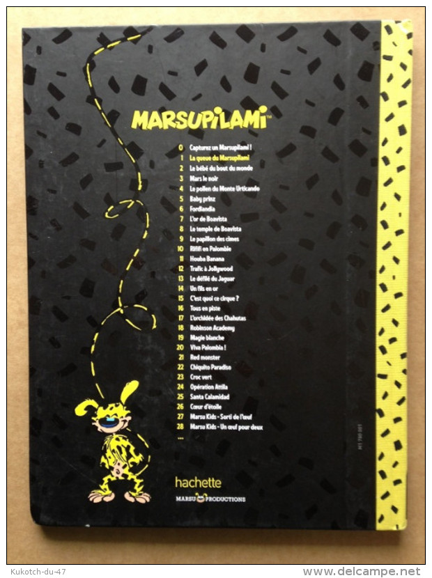 BD La Queue Du Marsupilami - Batem (2013) - Gaston