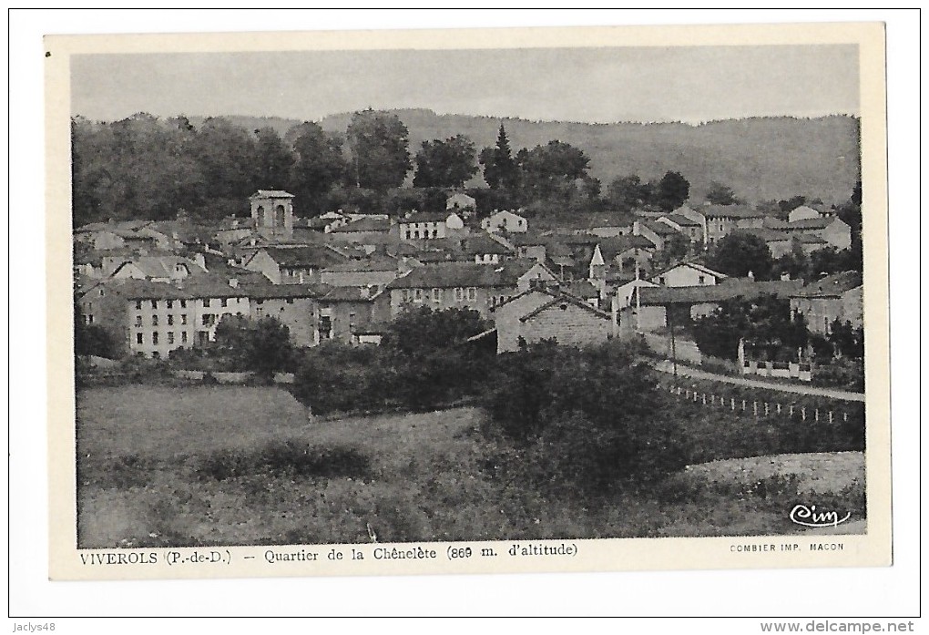 VIVEROLS  (cpsm 63)   Quartier De La Chênelète -   - L 1 - Autres & Non Classés