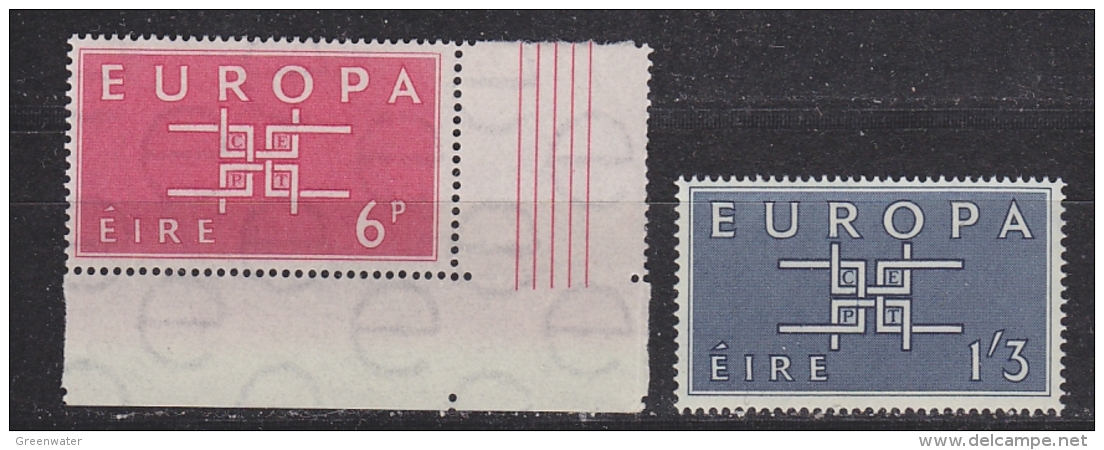 Europa Cept 1963 Ireland 2v ** Mnh (33422A) - 1963