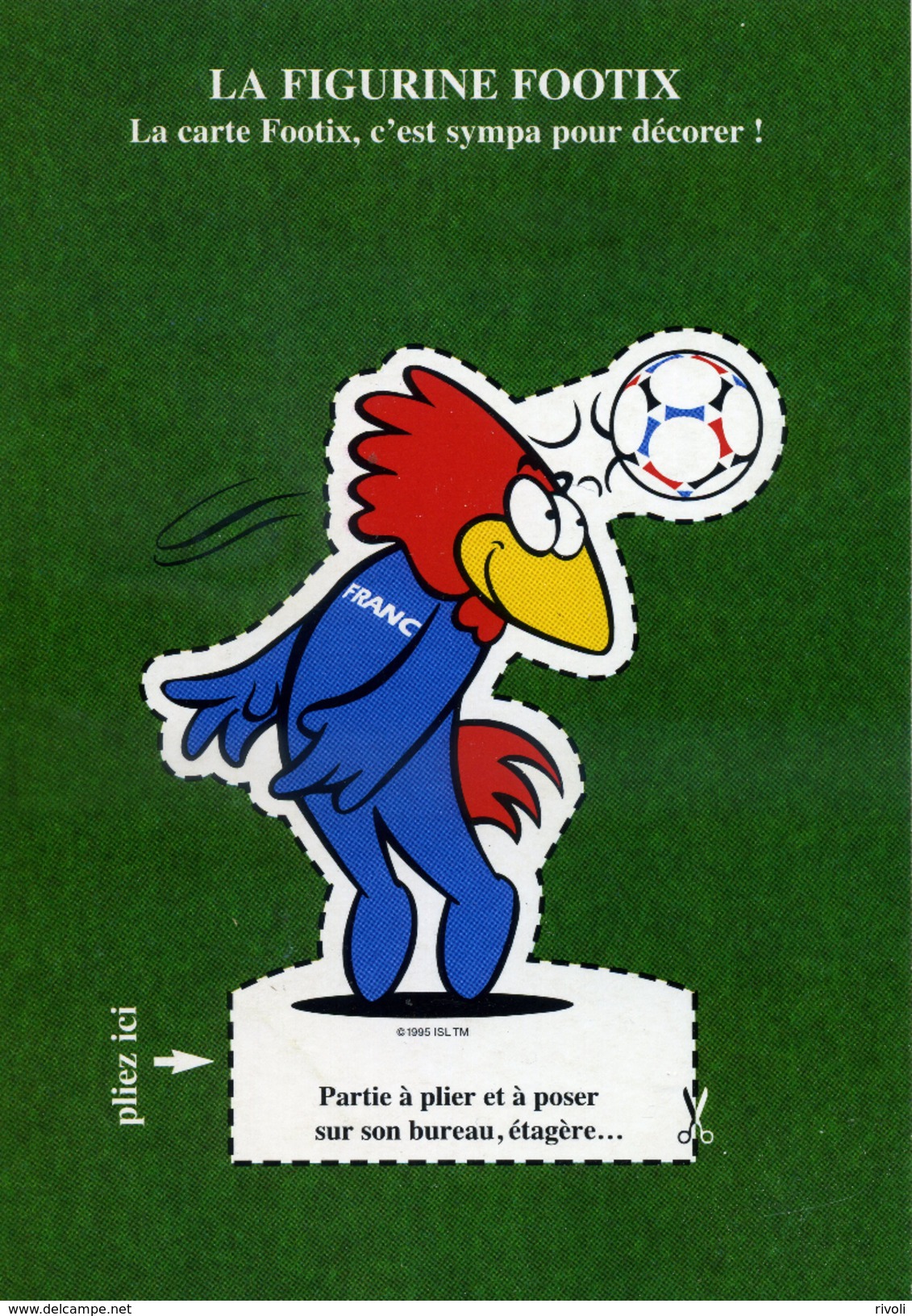 FRANCE COUPE DU MONDE 1998 Feuillet Integrale Des Timbres + CPA Footix - 1998 – Francia