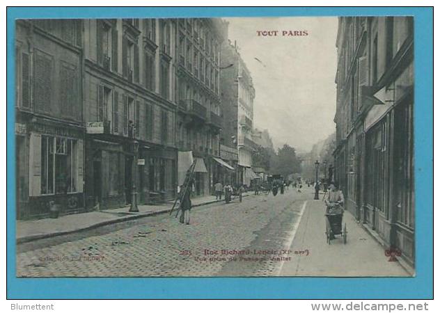 CPA 225 TOUT PARIS Edition FLEURY - Rue Richard Lenoir Pris Du Passage Viallet (XIème) - Arrondissement: 11