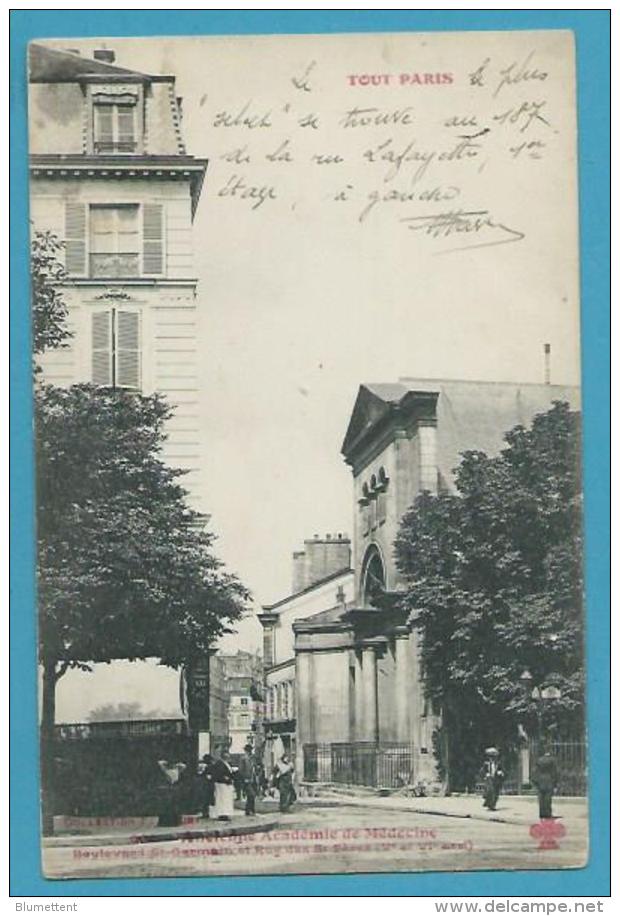 CPA 603 TOUT PARIS Edition FLEURY - Ancienne Académie De Médecine Bld St Germain (Vème) - District 05