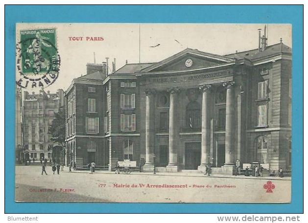 CPA TOUT PARIS 177 - Mairie Du Vème Collection FLEURY - Arrondissement: 05