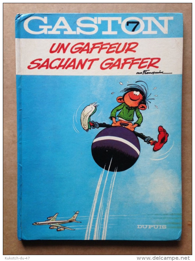 BD Gaston - Un Gaffeur Sachant Gaffer - Franquin (1984) - Gaston