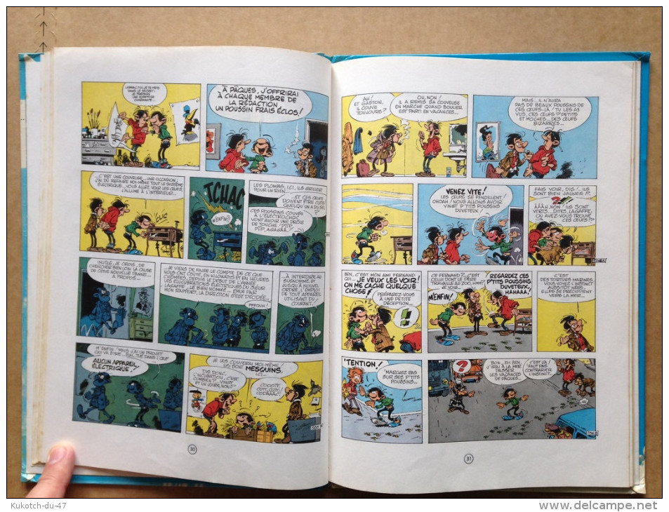 BD Gaston - Un Gaffeur Sachant Gaffer - Franquin (1984) - Gaston