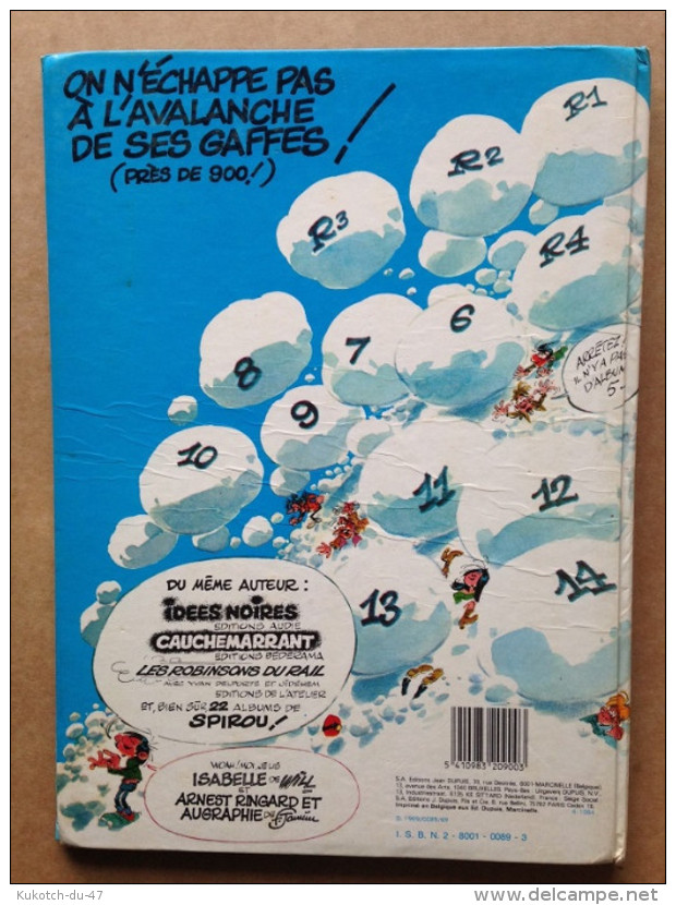 BD Gaston - Un gaffeur sachant gaffer - Franquin (1984)